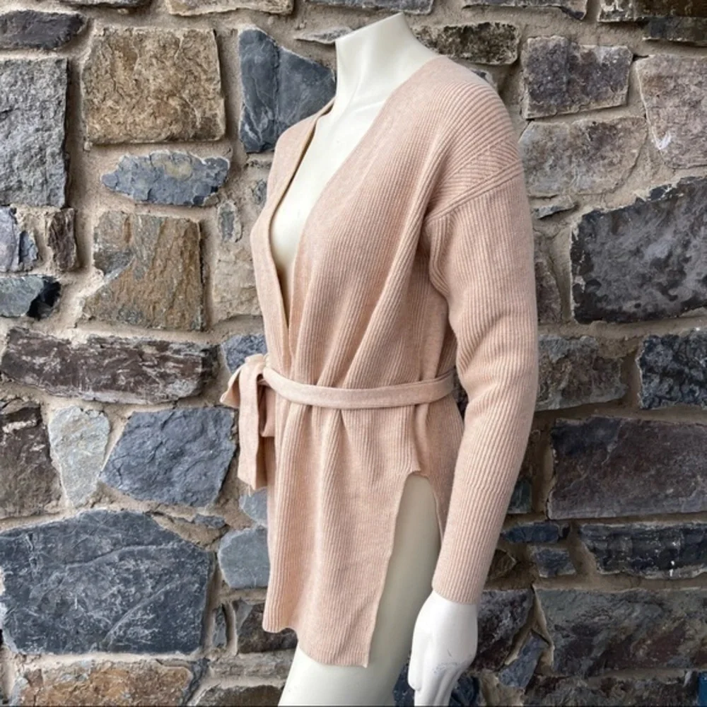 J Crew 365 Tie Waist Cardigan Sweater size small
